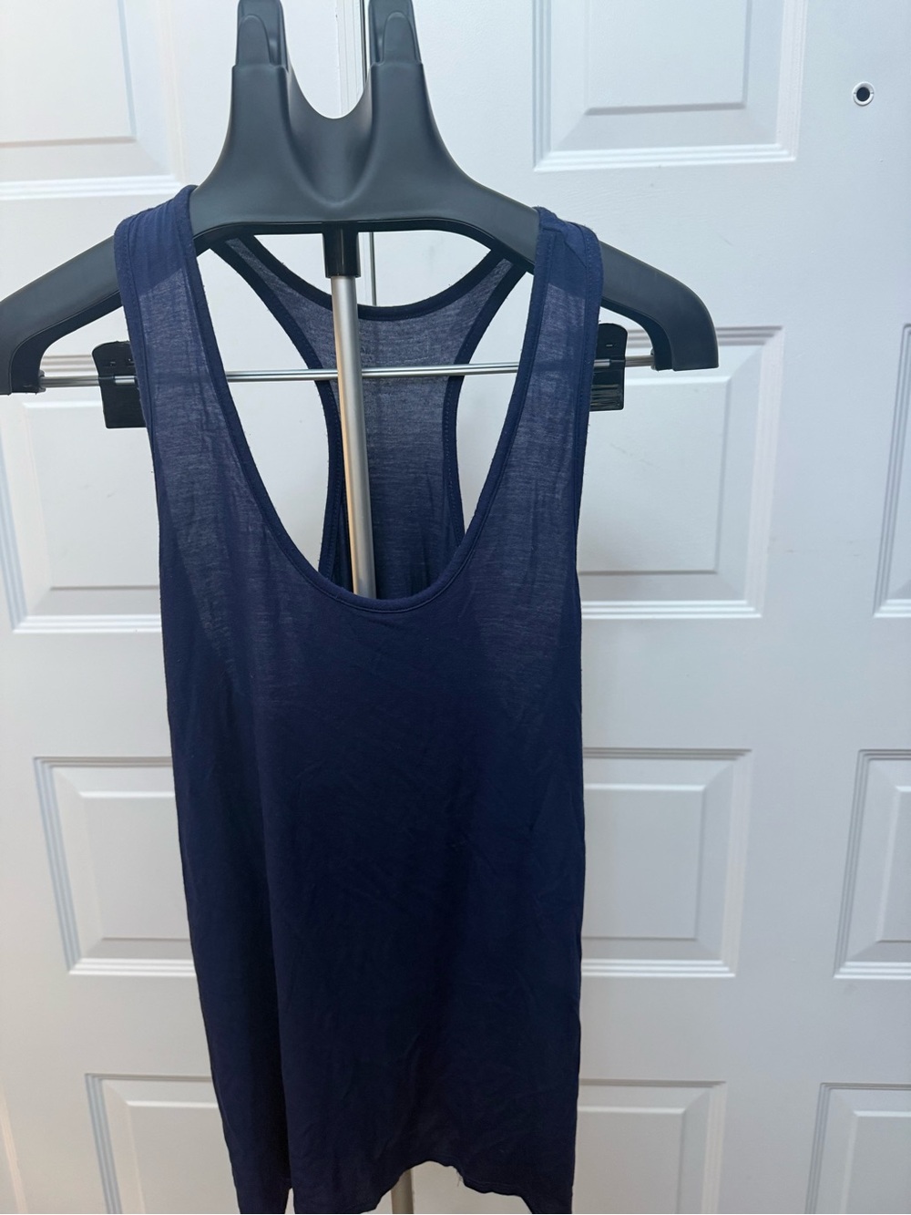 Adam Levine Collection Navy Racerback Tank